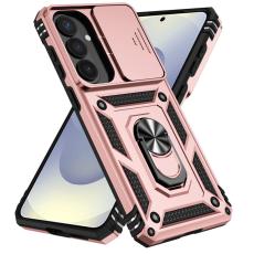 OEM - Mobilskal till Samsung Galaxy S26 Plus Plast Med Linsskydd St&auml;ll - Ros&eacute;guld
