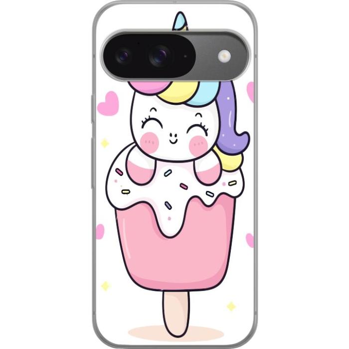 iSecrets - Mobilskal till Google Pixel 9 med Glad enhörning