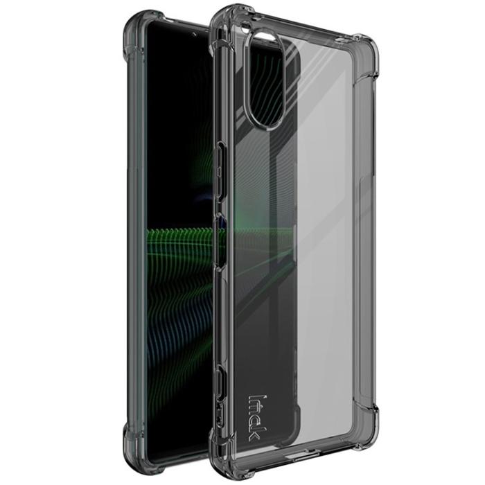 Imak - IMAK Sony Xperia 5 V Mobilskal TPU - Transparent Svart