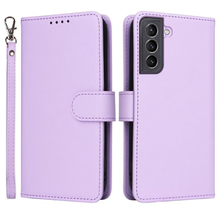 BETOPNICE - BETOPNICE 005 för Samsung Galaxy S21 Plånboksfodral Anti-shock Konstläder - Lila