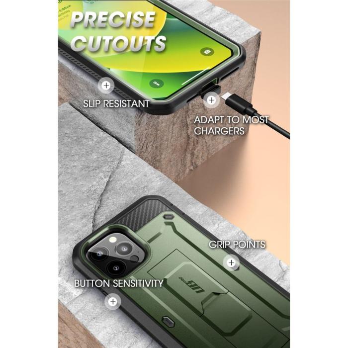 UTGATT1 - SupCase iPhone 14 Pro Max Skal Unicorn Beetl Pro - Guldan