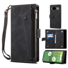 ESEBLE - ESEBLE Star Series Pl&aring;nboksfodral f&ouml;r Google Pixel 8 - Konstl&auml;der - Svart