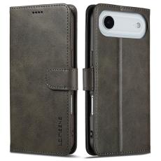 LC.imeeke - LC.IMEEKE iPhone Air Pl&aring;nboksfodral Konstl&auml;der - Gr&aring;