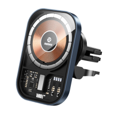 Remax - REMAX MagSafe Bilhållare Luftventil Trådlös Laddare 15W