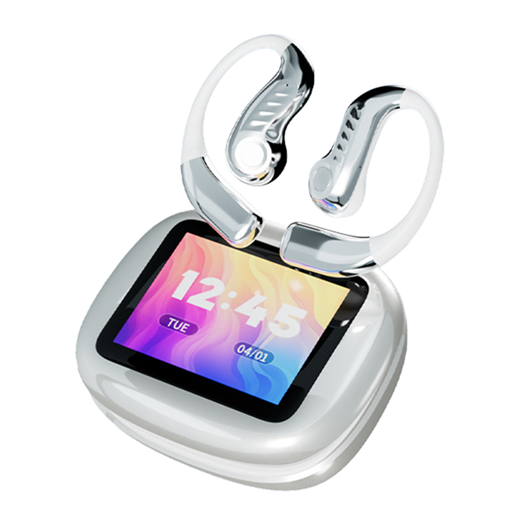 Trådlösa Bluetooth-Hörlurar Sports Open Ear Hook LX-90 (Vit) | 5566 | AlltMobil