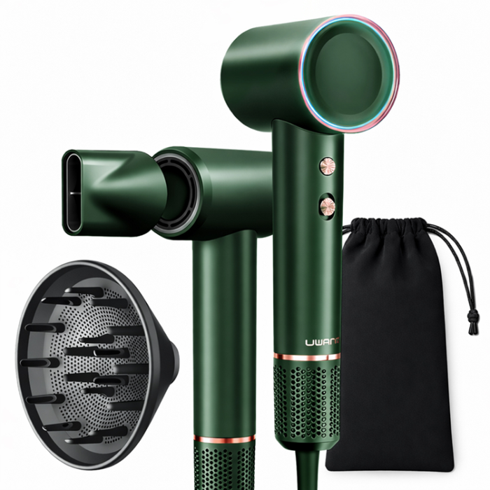 UWANT - UWANT Hårtork H100 - Grön