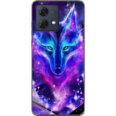 iSecrets - Mobilskal till Motorola Moto G84 med Neon Varg