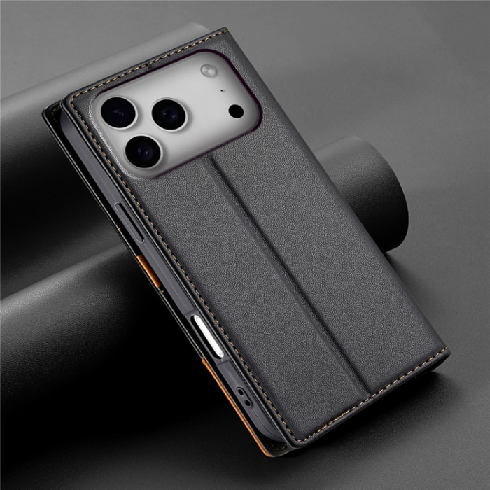 N.BEKUS - N.BEKUS iPhone 17 Pro Max Plånboksfodral RFID Blocking P3