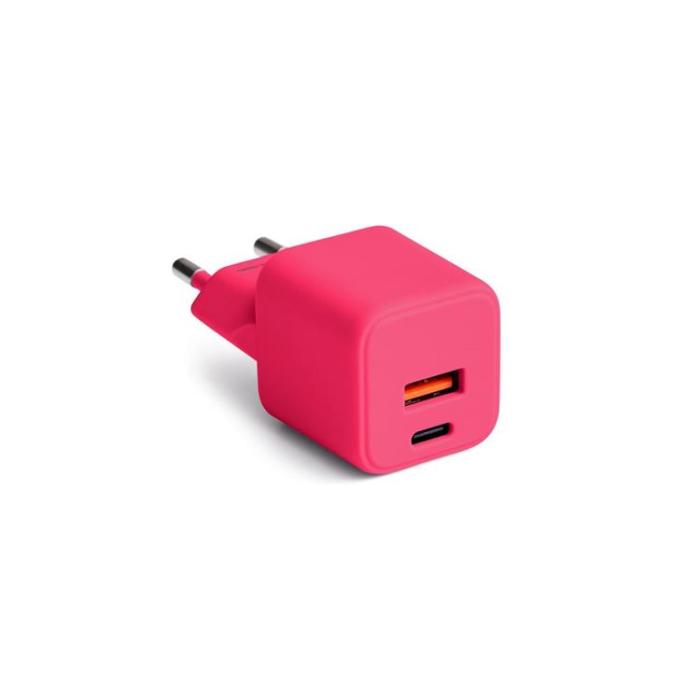 Colorum - Colorum Snabbladdare 30W 1xUSB-A 1xUSB-C - Magenta