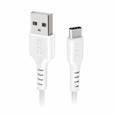 SBS - SBS USB-A - USB-C Kabel 1.5m - Vit