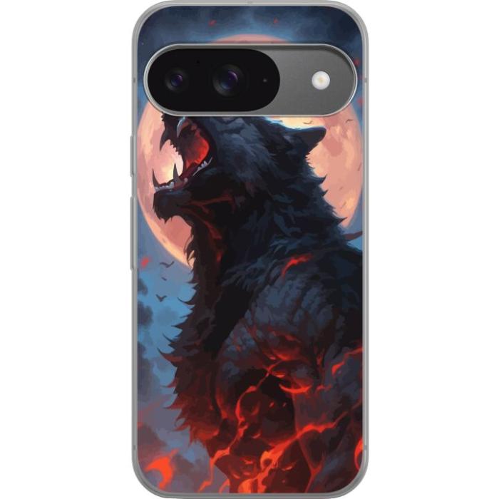 iSecrets - Mobilskal till Google Pixel 9 med Ylande varg