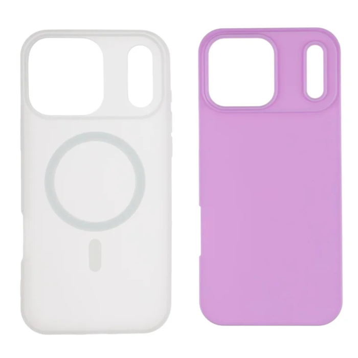 A-One Brand - iPhone 17 Pro Mobilskal Magsafe Frosted - Lila