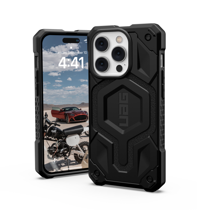 UAG iPhone 14 Pro Skal Monarch Pro Magsafe - Kevlar Svart | 2353 | AlltMobil