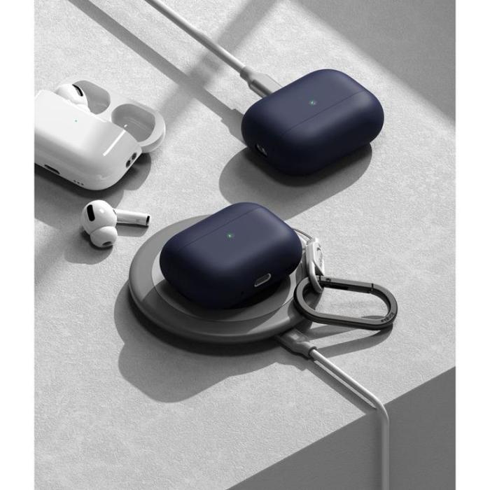 Ringke - Ringke Airpods Pro 1/2 Skal Hinge - Midnight Blå