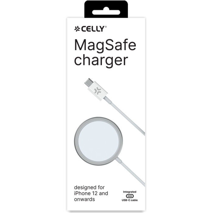 Celly - Celly MagSafe-trådlös laddare USB-C