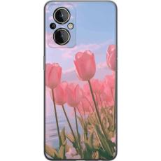 iSecrets - Mobilskal till OnePlus Nord N20 5G med Rosa Tulpaner