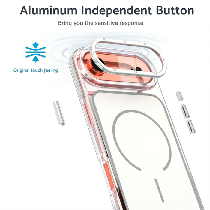 A-One Brand - iPhone Air Mobilskal MagSafe Dual Färg Shockproof