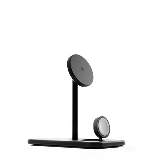 Twelve South - Twelve South 3-in-1 Trådlös Laddare Magsafe iPhone, Apple Watch, AirPods - Svart