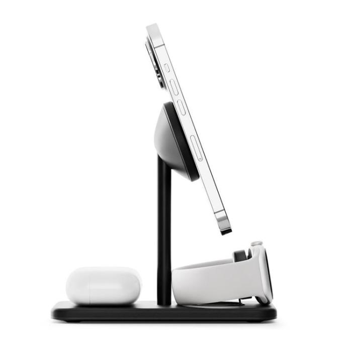 Twelve South - Twelve South 3-in-1 Trådlös Laddare Magsafe iPhone, Apple Watch, AirPods - Svart