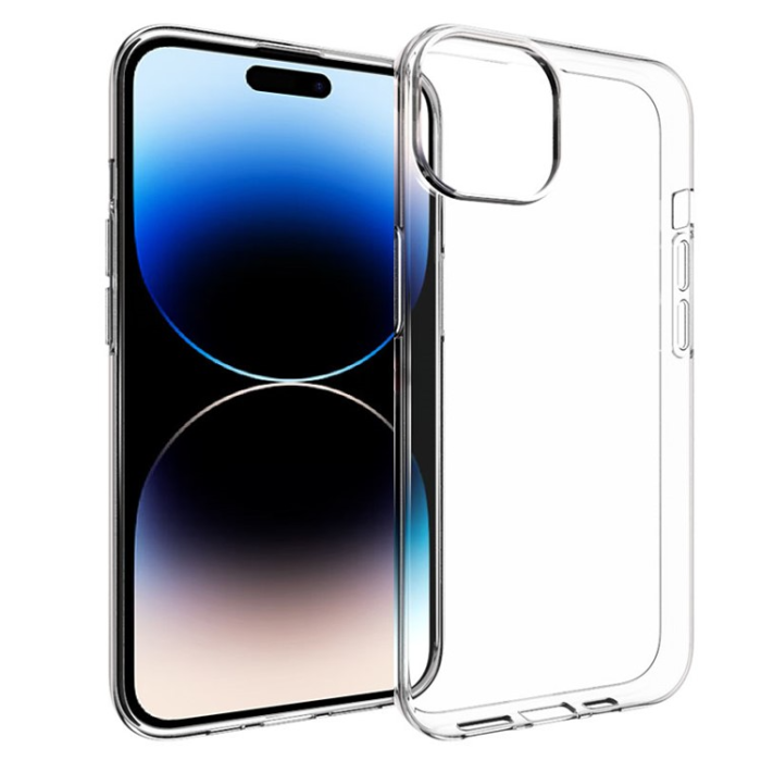 OEM - iPhone 15 Plus Mobilskal Shockproof Thin TPU - Clear