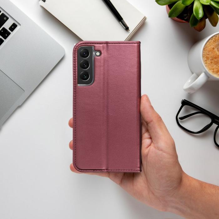 OEM - Galaxy A23 4G/5G Plånboksfodral Smart Magneto - Bourgogne
