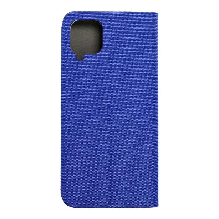OEM - Galaxy A12/M12 Plånboksfodral Sensitive Nylon - Blå