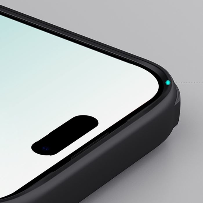 Nillkin - Nillkin iPhone 17 Pro Mobilskal MagSafe Super Frosted Shield Pro - Svart