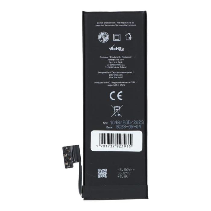 Blue Star - Blue Star iPhone 5 Batteri HQ 1440 mAh