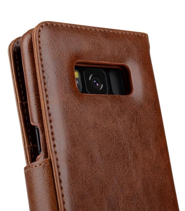 UTGATT4 - CoveredGear Signature Plånboksfodral till Samsung Galaxy S8 Plus - Brun