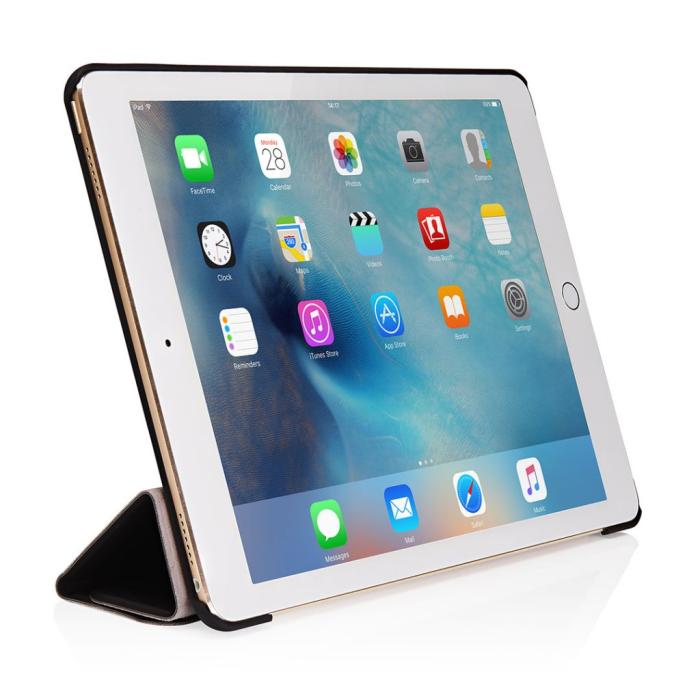 Pipetto - Pipetto iPad 9,7-tums Origami-fodral - Svart