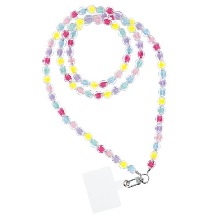 OEM - Colorful Halsbandsrem för mobiler längd 120 cm - Flerfärgad
