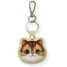 NIMMY - Nimmy AirTag Skal Big Eyed Pet 2.0 Cat - Khaki