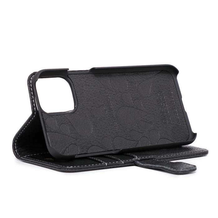 Onsala - ONSALA iPhone 11 Pro Plånboksfodral Skinn - Svart