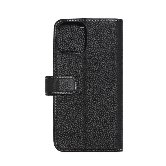BUFFALO - BUFFALO äkta läder iPhone 11 Pro Plånboksfodral - Svart