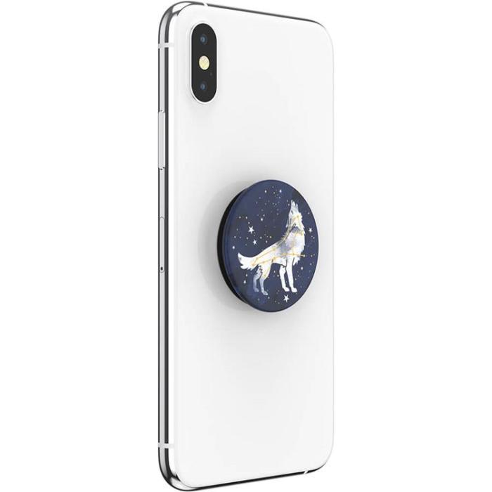 PopSockets - POPSOCKETS Sirius Wolf Avtagbart Grip med Ställfunktion