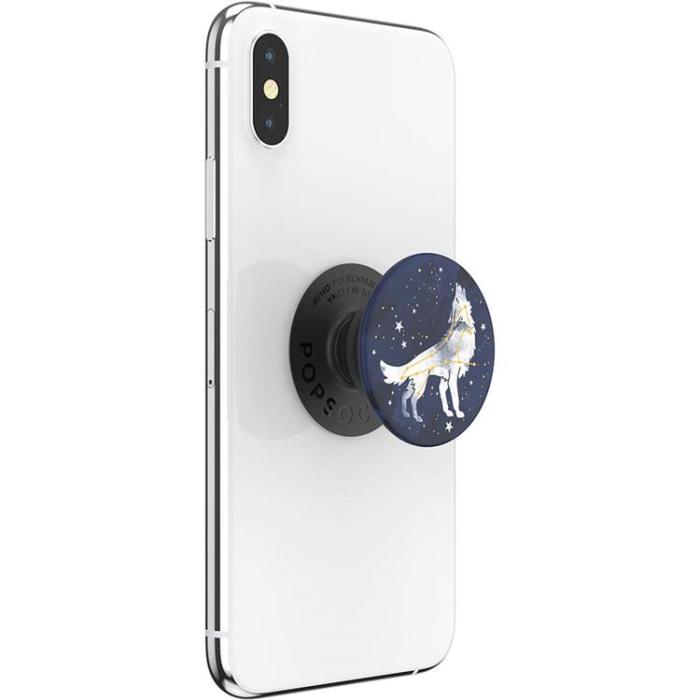 PopSockets - POPSOCKETS Sirius Wolf Avtagbart Grip med Ställfunktion