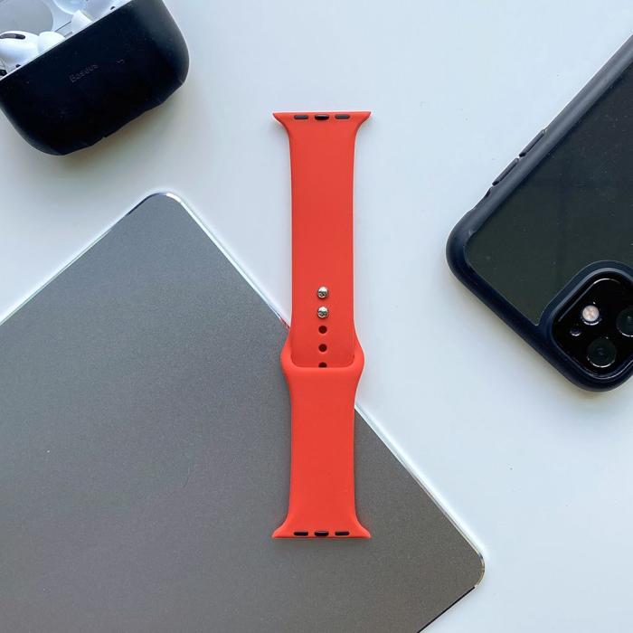 Tech-Protect - Tech-Protect Iconband Apple Watch 4/5/6/7/8/SE/Ultra (42/44/45/49mm) - Röd