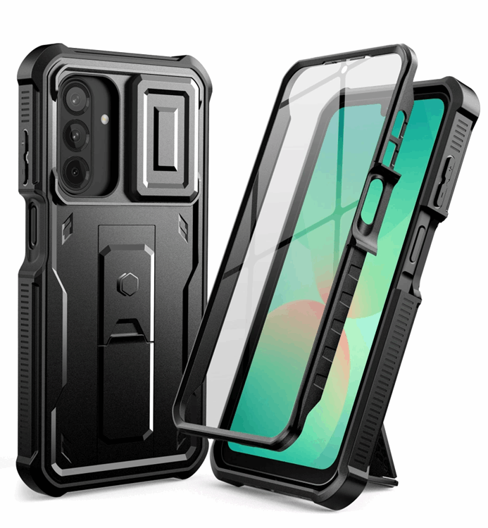 Tech-Protect Galaxy A26 5G Mobilskal Kevlar Cam Plus - Svart | 2353 | AlltMobil