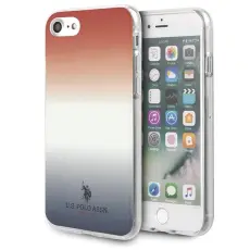 U.S. Polo Assn. - U.S. Polo Assn. Gradient Pattern Collection iPhone 7/8/SE 20 Röd