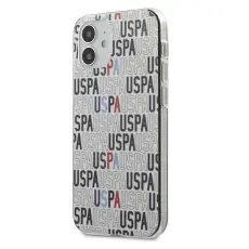 U.S. Polo Assn. - U.S. Polo Assn. Logo Mania Collection iPhone 12 mini Vit