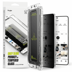 Ringke - [2-Pack] Ringke Galaxy S25 Edge Härdat Glas Skärmskydd Easy Slide