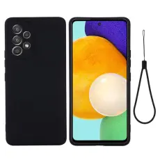 OEM - Galaxy A33 5G Skal Liquid Silicone - Svart