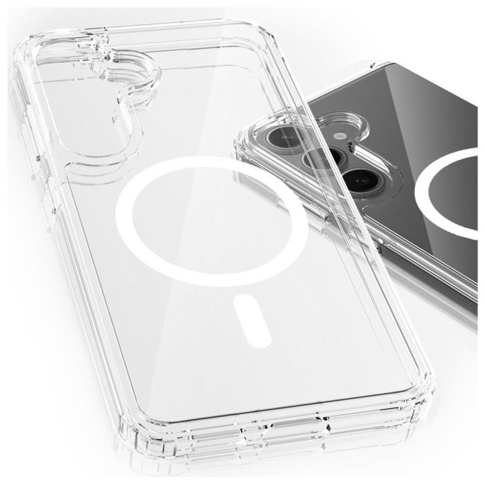 3MK - 3MK Galaxy S24/S25 Mobilskal MagSafe Armor - Clear