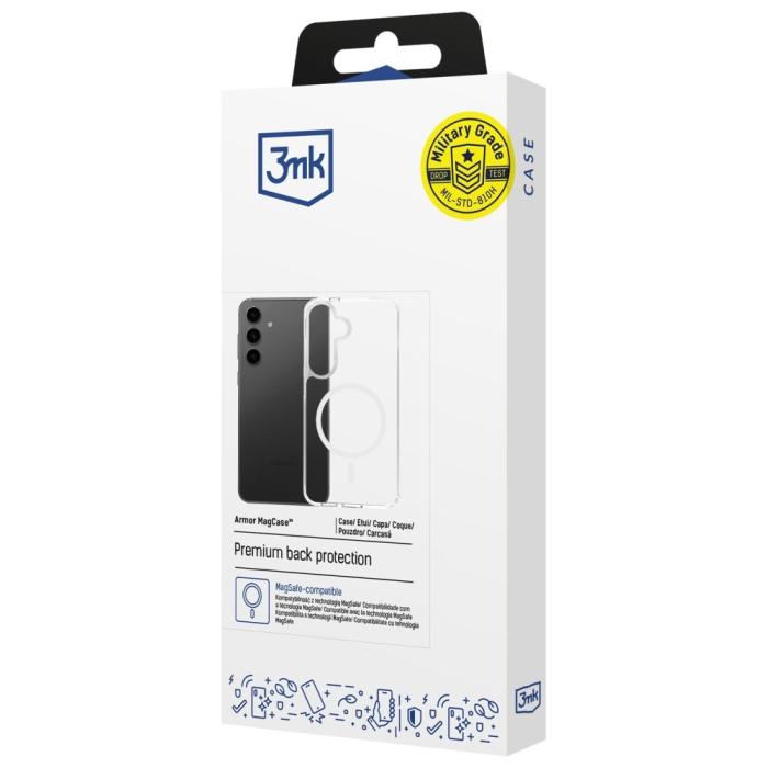 3MK - 3MK Galaxy S24/S25 Mobilskal MagSafe Armor - Clear