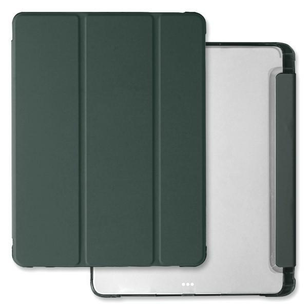 Mercury iPad Pro 13" (2024) Fodral Clear Bak - Mörkgrön