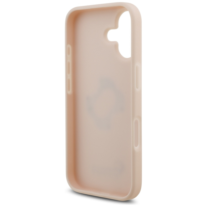Guess - Guess iPhone 17 Mobilskal Grained Classic Logo - Rosa