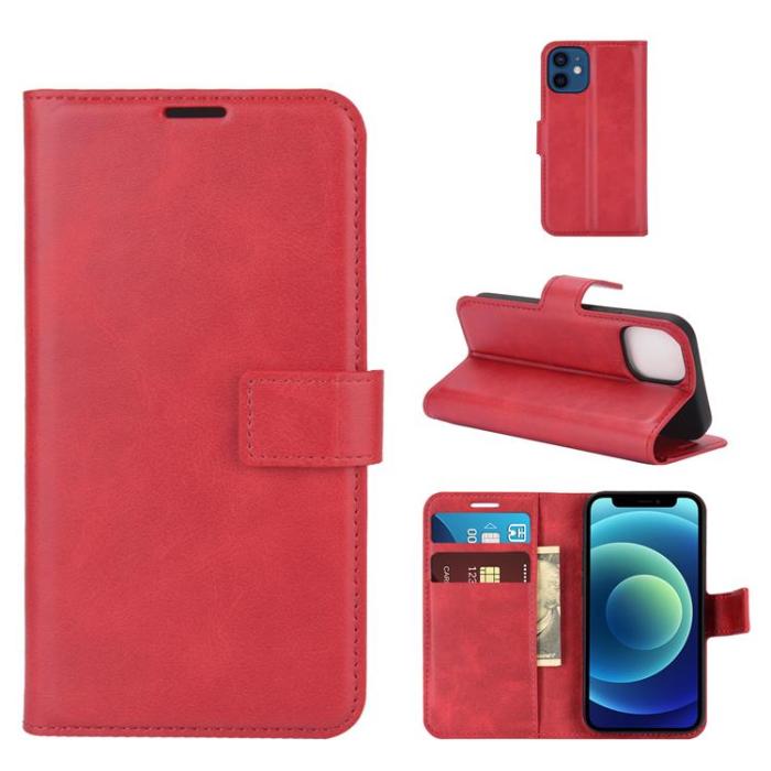 Boom of Sweden - BooM RFID-Skyddat Plånboksfodral iPhone 12 Mini - Röd