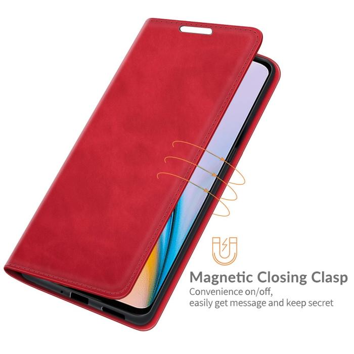 OEM - Flipfodral OnePlus Nord 2 5G - Röd