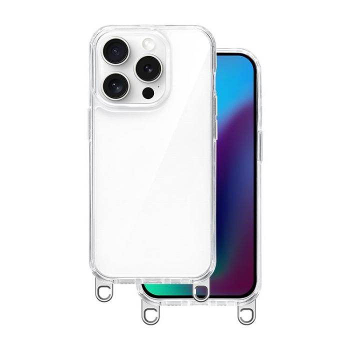 OEM - iPhone 13 Pro Mobilskal Hook - Silver