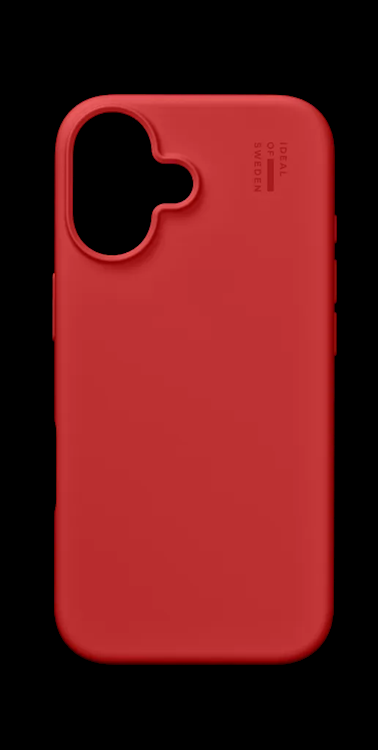 Ideal Of Sweden iPhone 16 Mobilskal Silikon - Röd | 2353 | AlltMobil
